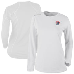 Washington Wizards Women's Omni-Wick Shotgun Pullover Top White - Columbia