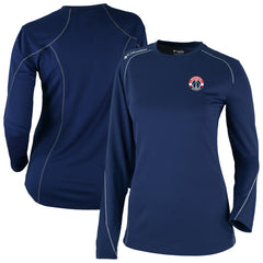 Washington Wizards Women's Omni-Wick Shotgun Pullover Top Navy - Columbia