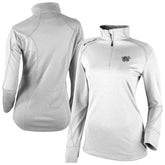 Brooklyn Nets Women's Omni-Wick Shotgun 2.0 Quarter-Zip Pullover Top White - Columbia