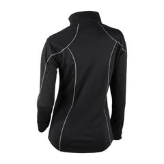 Charlotte Hornets Women's Omni-Wick Shotgun 2.0 Quarter-Zip Pullover Top Black - Columbia