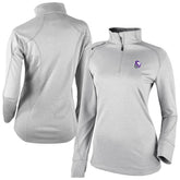 Sacramento Kings Women's Omni-Wick Shotgun 2.0 Quarter-Zip Pullover Top Heather Gray - Columbia