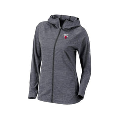 Chicago Bulls Women's Omni-Wick Half Shot Full-Zip Hooded Jacket Black - Columbia