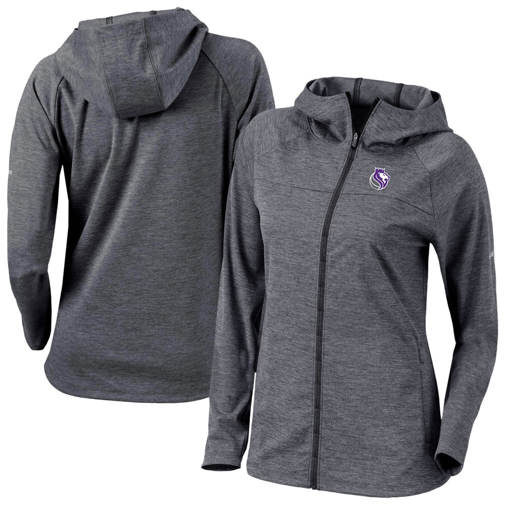 Sacramento Kings Women's Omni-Wick Half Shot Full-Zip Hooded Jacket Black - Columbia outlet