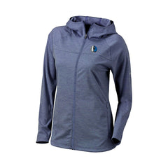 Dallas Mavericks Women's Omni-Wick Half Shot Full-Zip Hooded Jacket Navy - Columbia
