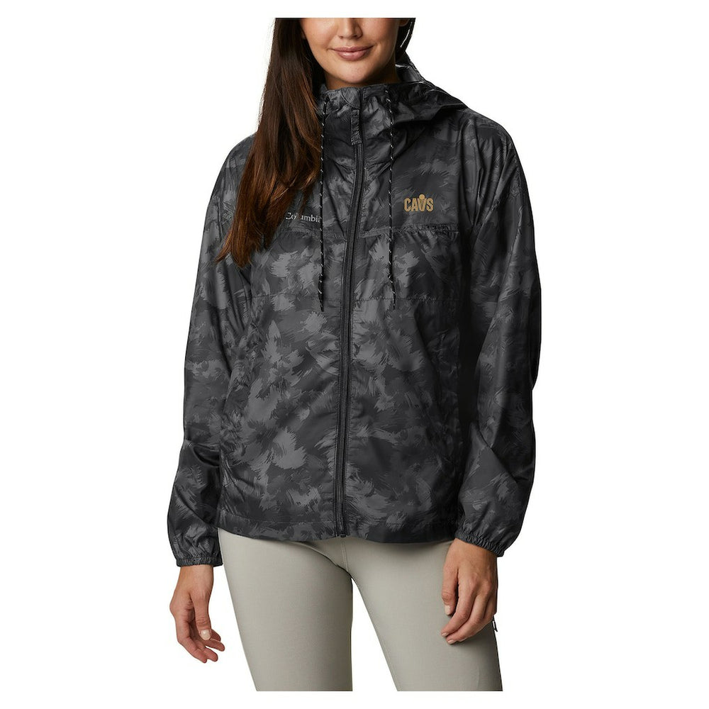 Cleveland Cavaliers Women's Flash Challenger II Omni-Shade Full-Zip Windbreaker Jacket Black - Columbia