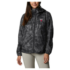 Chicago Bulls Women's Flash Challenger II Omni-Shade Full-Zip Windbreaker Jacket Black - Columbia