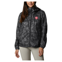 Atlanta Hawks Women's Flash Challenger II Omni-Shade Full-Zip Windbreaker Jacket Black - Columbia