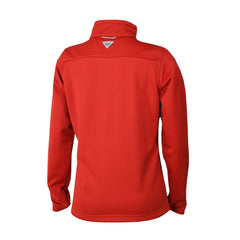 Chicago Bulls Women's Skiff Guide Fleece Pullover Top Red - Columbia