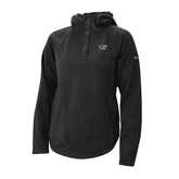 Brooklyn Nets Women's Sweater Weather Quarter-Snap Hoodie Black - Columbia