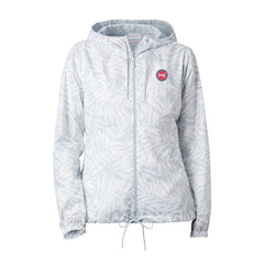Detroit Pistons Women's Flash Forward Windbreaker White - Columbia outlet