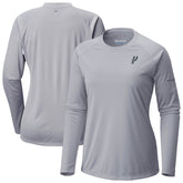 San Antonio Spurs Women's Tidal Tee II Long Sleeve T-Shirt Gray - Columbia