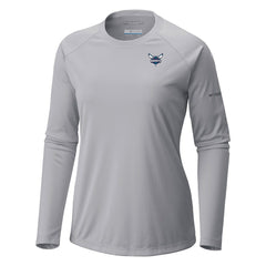 Charlotte Hornets Women's Tidal Tee II Long Sleeve T-Shirt Gray - Columbia