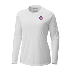 Detroit Pistons Women's Tidal Tee II Long Sleeve T-Shirt White - Columbia