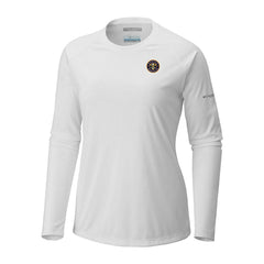 Denver Nuggets Women's Tidal Tee II Long Sleeve T-Shirt White - Columbia outlet