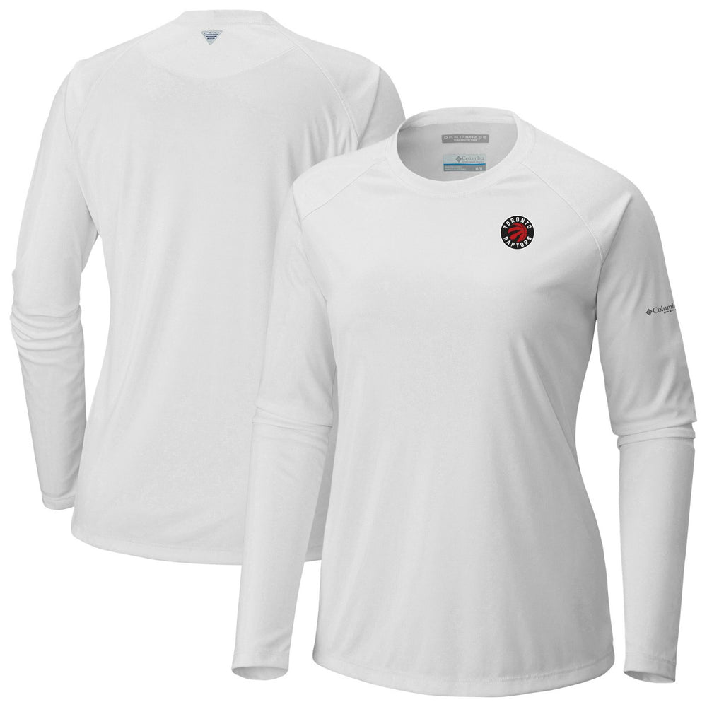 Toronto Raptors Women's Tidal Tee II Long Sleeve T-Shirt White - Columbia outlet