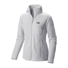 Detroit Pistons Women's Give & Go II Fleece Full-Zip Jacket White - Columbia