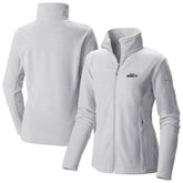 Denver Nuggets Women's Give & Go II Fleece Full-Zip Jacket White - Columbia