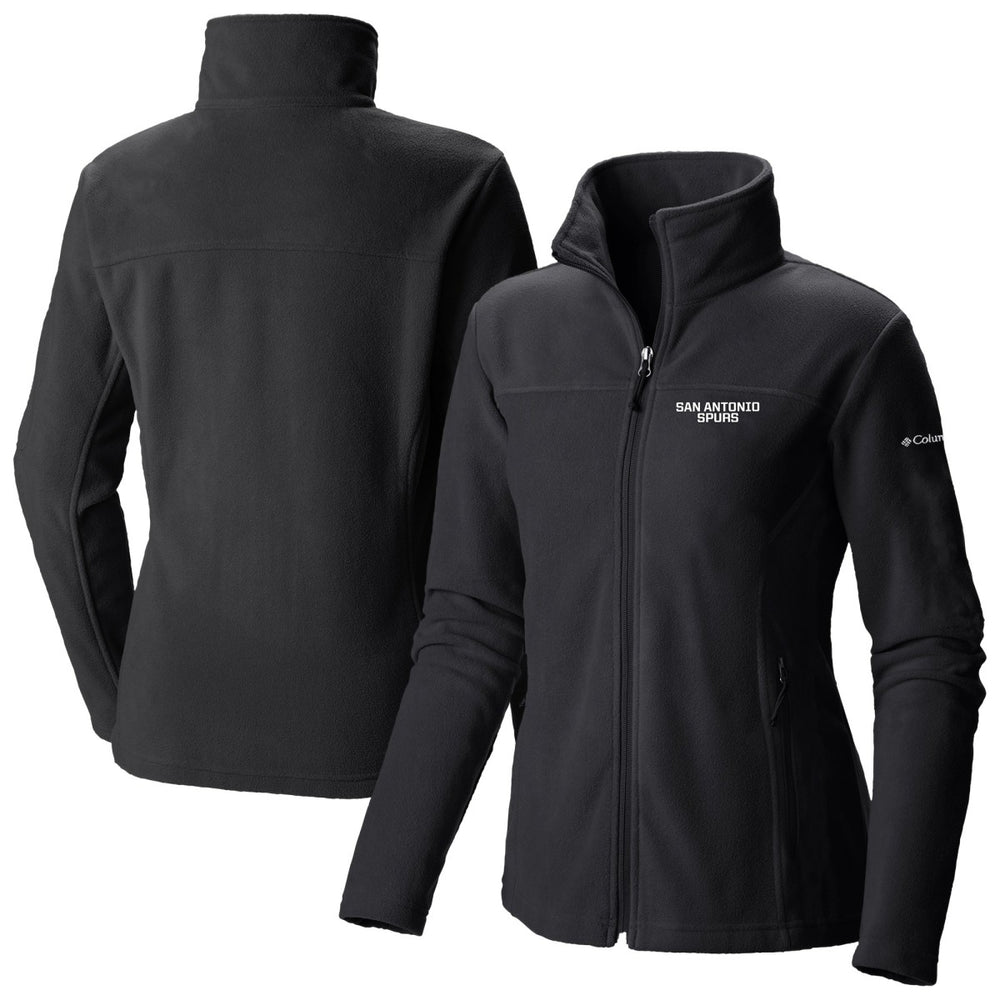 San Antonio Spurs Women's Give & Go II Fleece Full-Zip Jacket Black - Columbia