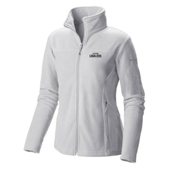 Cleveland Cavaliers Women's Give & Go II Fleece Full-Zip Jacket White - Columbia