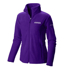 Sacramento Kings Women's Give & Go II Fleece Full-Zip Jacket Purple - Columbia outlet