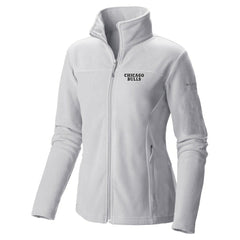 Chicago Bulls Women's Give & Go II Fleece Full-Zip Jacket White - Columbia
