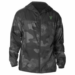 Milwaukee Bucks Flash Challenger Windbreaker Jacket Black - Columbia