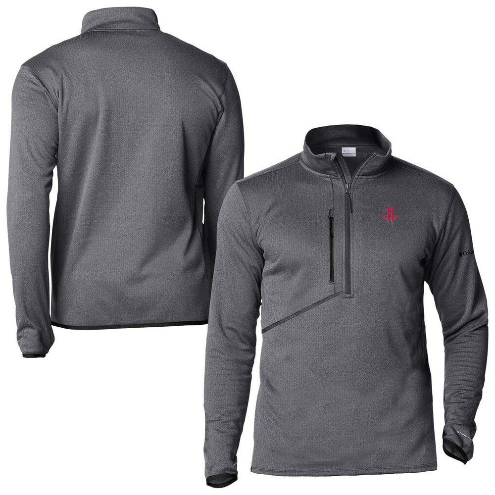 Houston Rockets Park View Fleece Half-Zip Top Black - Columbia