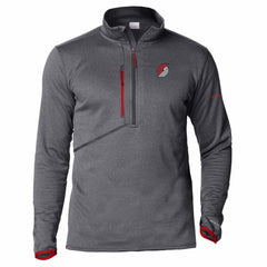 Portland Trail Blazers Park View Fleece Half-Zip Top Red - Columbia