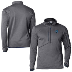 Minnesota Timberwolves Park View Fleece Half-Zip Top Navy - Columbia
