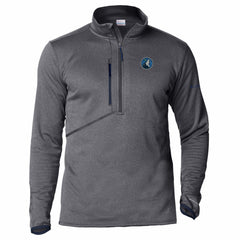 Minnesota Timberwolves Park View Fleece Half-Zip Top Navy - Columbia