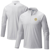Indiana Pacers PFG Terminal Tackle Quarter-Zip Top White - Columbia