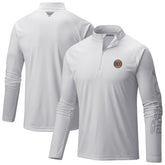 New York Knicks PFG Terminal Tackle Quarter-Zip Top White - Columbia