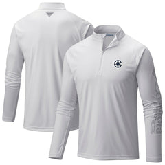 LA Clippers PFG Terminal Tackle Quarter-Zip Top White - Columbia