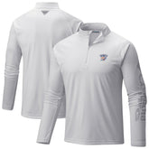 Oklahoma City Thunder PFG Terminal Tackle Quarter-Zip Top White - Columbia