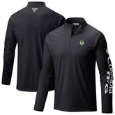 Milwaukee Bucks PFG Terminal Tackle Quarter-Zip Top Black - Columbia