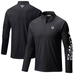 Milwaukee Bucks PFG Terminal Tackle Quarter-Zip Top Black - Columbia
