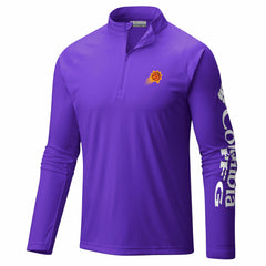 Phoenix Suns PFG Terminal Tackle Quarter-Zip Top Purple - Columbia