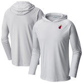 Miami Heat PFG Super Terminal Tackle Hoodie White - Columbia