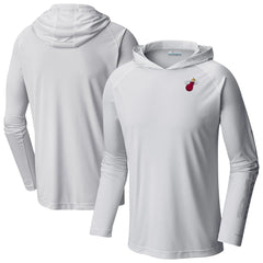 Miami Heat PFG Super Terminal Tackle Hoodie White - Columbia