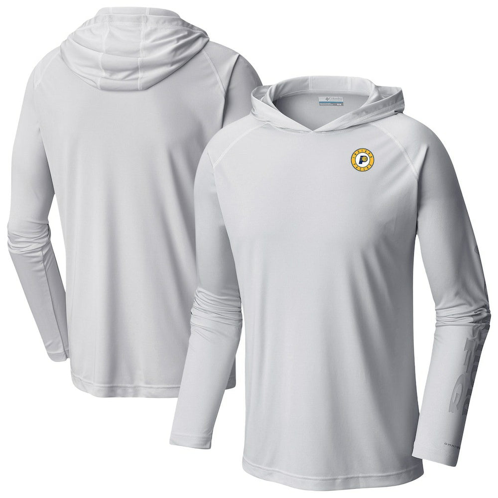 Indiana Pacers PFG Super Terminal Tackle Hoodie White - Columbia outlet