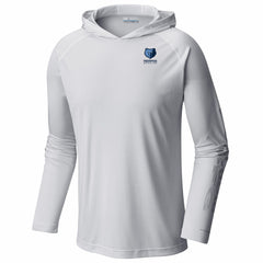 Memphis Grizzlies PFG Super Terminal Tackle Hoodie White - Columbia