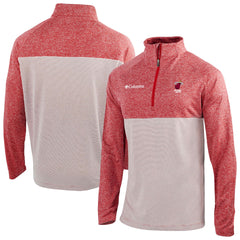 Miami Heat Omni-Wick Rockin' It Quarter-Zip Top Red - Columbia