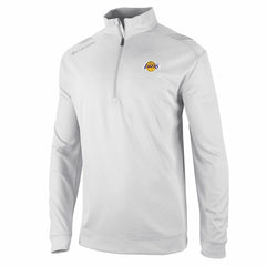 Los Angeles Lakers Oakland Downs Omni-Wick Quarter-Zip Top White - Columbia outlet