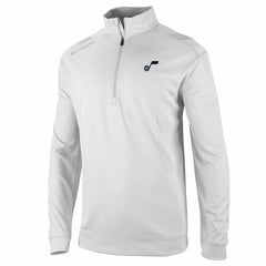 Utah Jazz Oakland Downs Omni-Wick Quarter-Zip Top White - Columbia