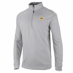 Los Angeles Lakers Oakland Downs Omni-Wick Quarter-Zip Top Gray - Columbia outlet
