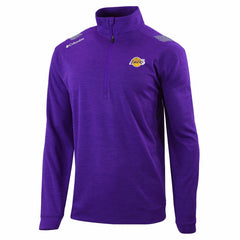 Los Angeles Lakers Oakland Downs Omni-Wick Quarter-Zip Top Purple - Columbia outlet
