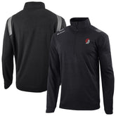 Portland Trail Blazers Oakland Downs Omni-Wick Quarter-Zip Top Black - Columbia