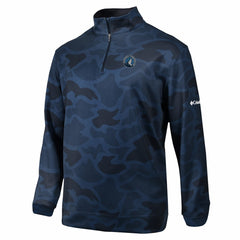 Minnesota Timberwolves Wickham Hills Omni-Wick Quarter-Zip Jacket Navy - Columbia