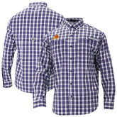 Phoenix Suns Super Tamiami Omni-Shade Long Sleeve Button-Down Shirt Purple - Columbia