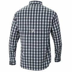 Indiana Pacers Super Tamiami Omni-Shade Long Sleeve Button-Down Shirt Navy - Columbia